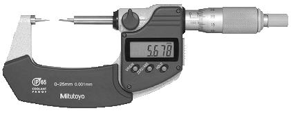 Digital Point Micrometer "Mitutoyo" Model 342-361